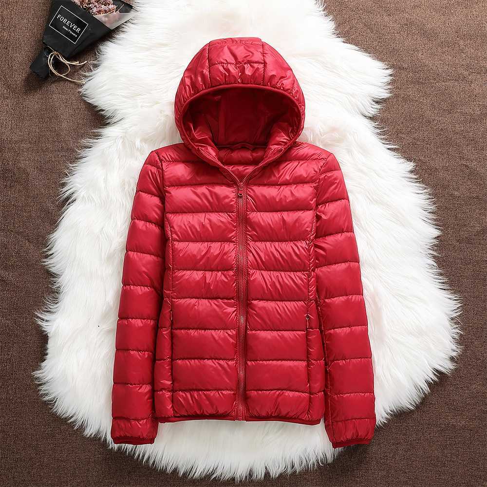 Nord - Chaqueta impermeable con plumón blanco de pato y diseño plegable