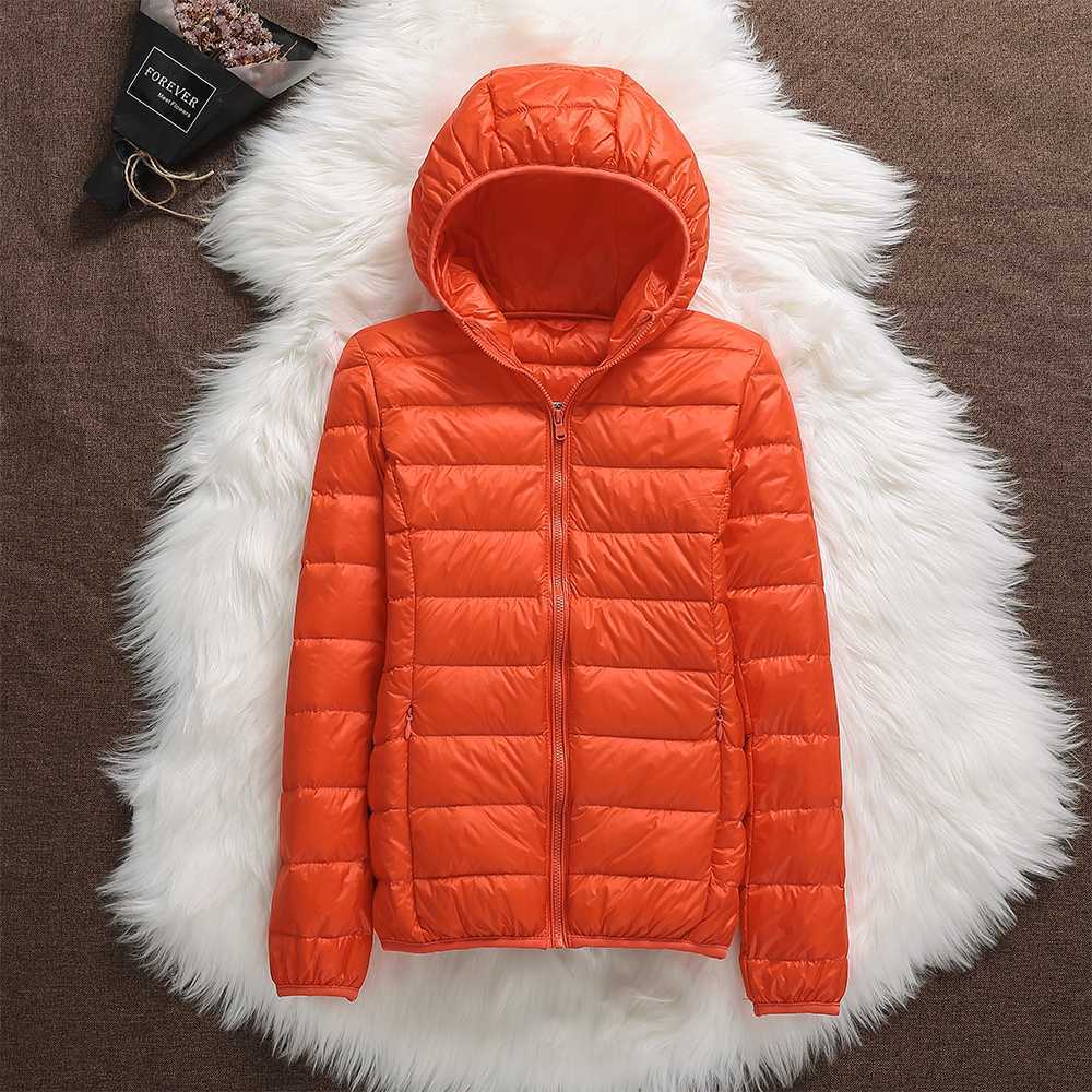 Nord - Chaqueta impermeable con plumón blanco de pato y diseño plegable