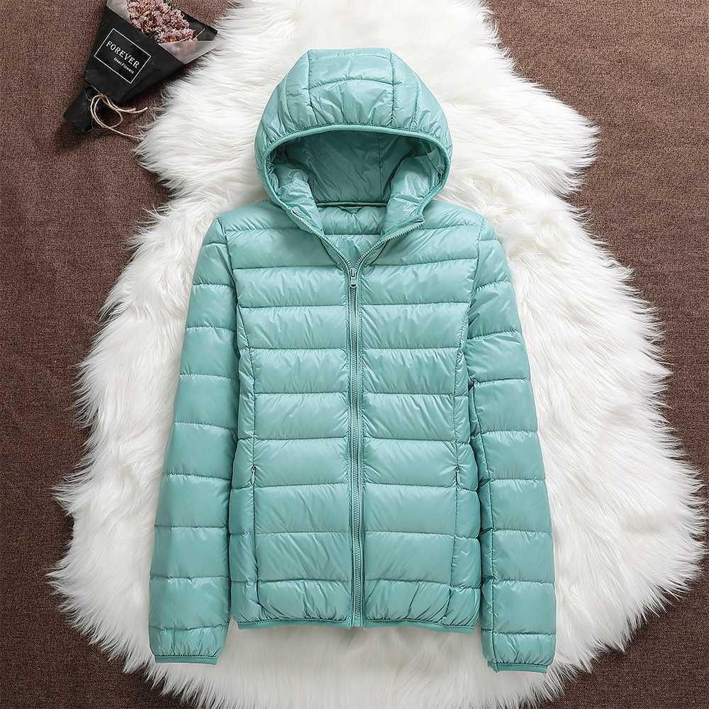 Nord - Chaqueta impermeable con plumón blanco de pato y diseño plegable