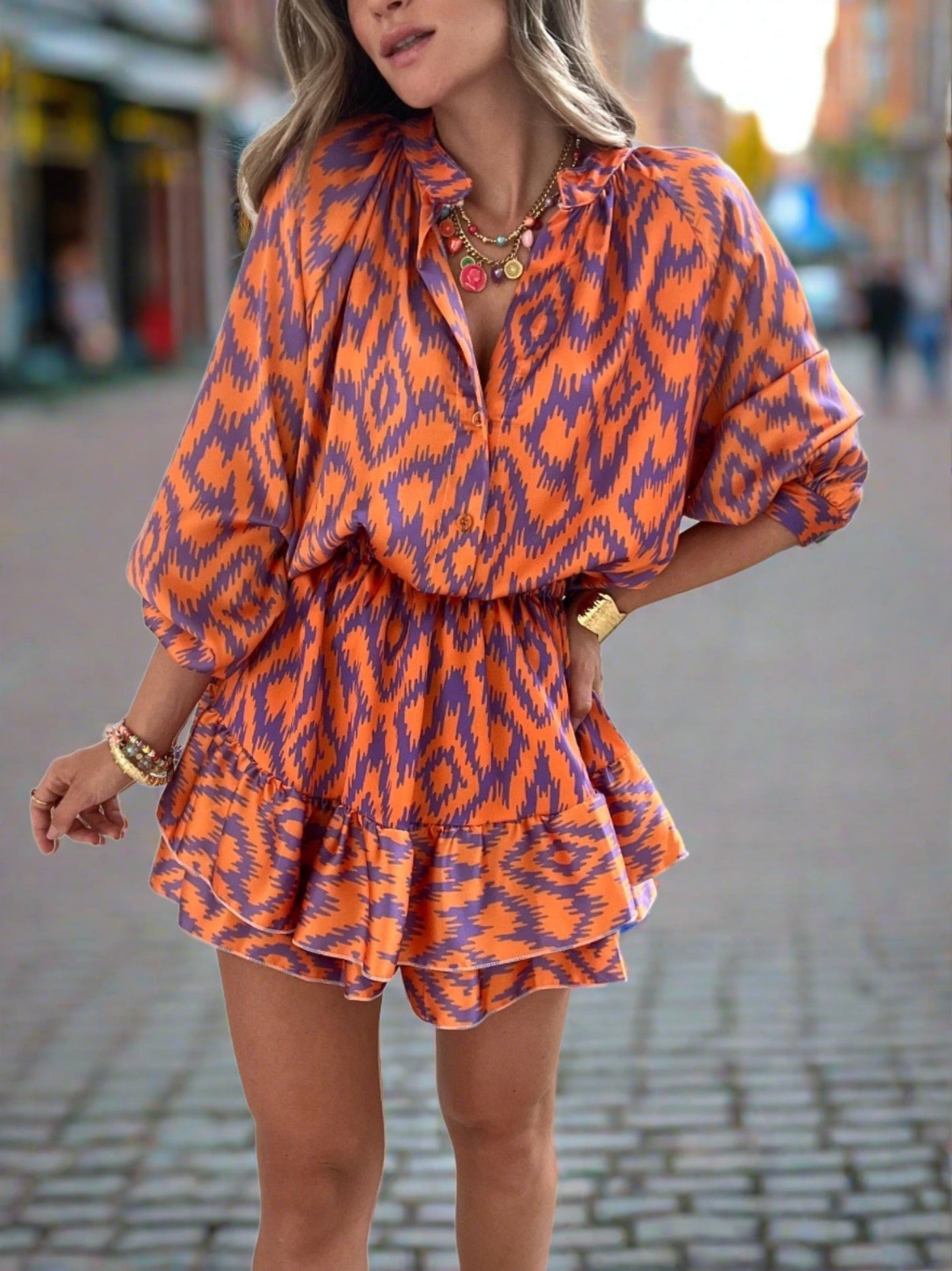 Telma - Vestido Corto Casual