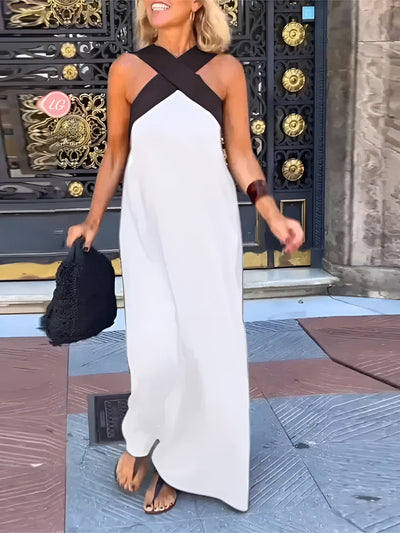 Moda Nova™ | Vestido cruzado refinado