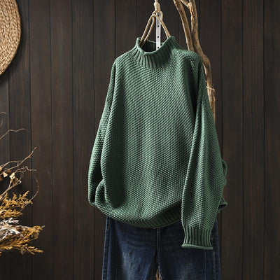 Abril - Jersey con Cuello Alto