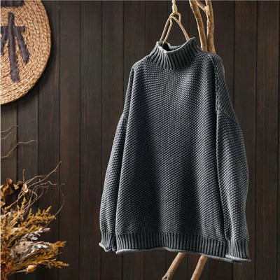 Abril - Jersey con Cuello Alto