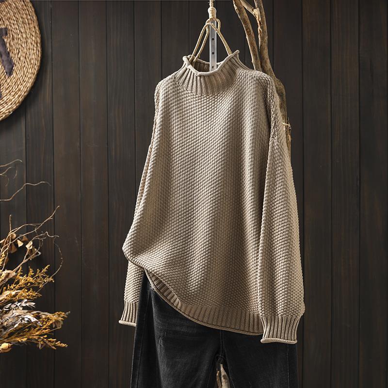 Abril - Jersey con Cuello Alto