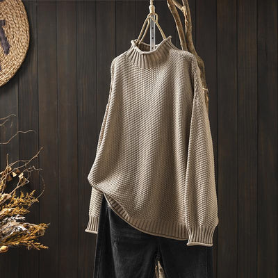 Abril - Jersey con Cuello Alto