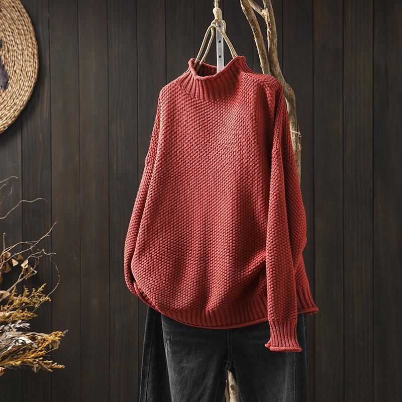 Abril - Jersey con Cuello Alto