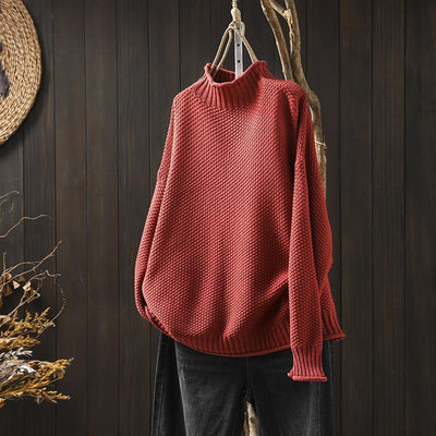 Abril - Jersey con Cuello Alto