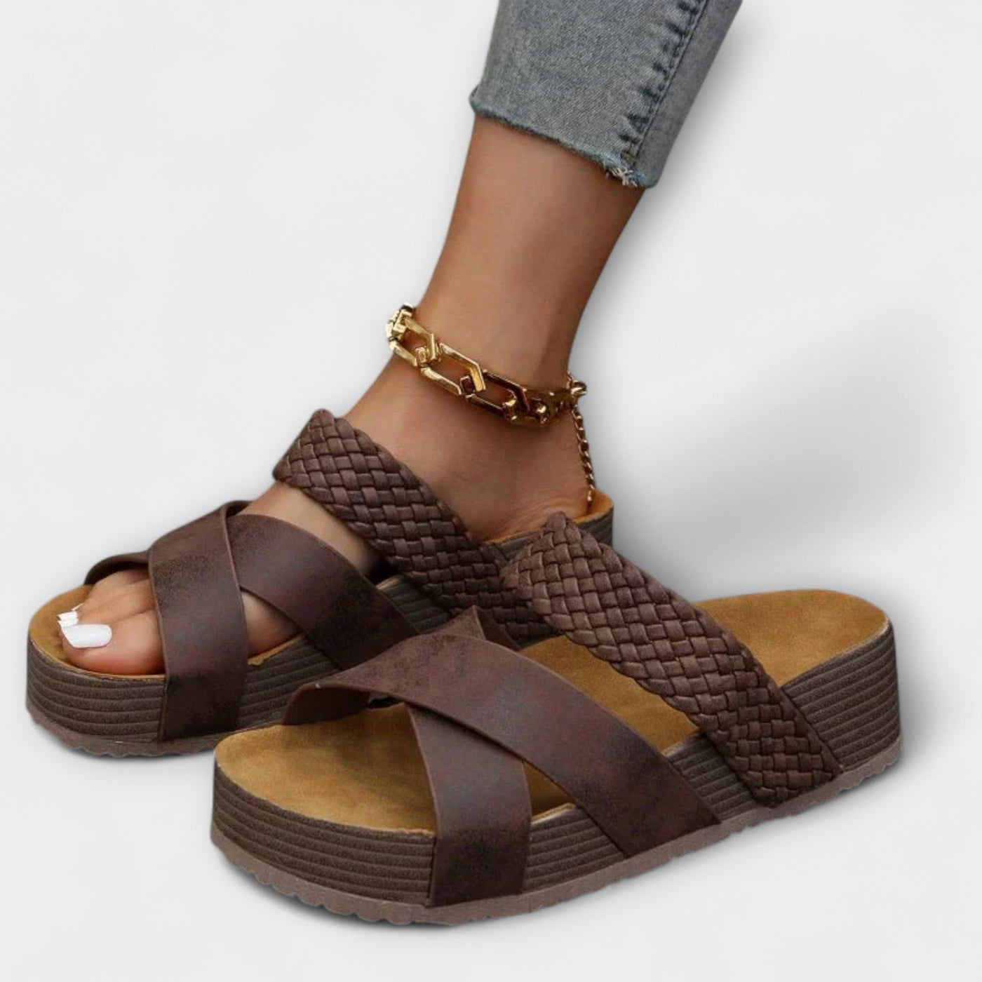 Anita – Sandals with Braided Straps