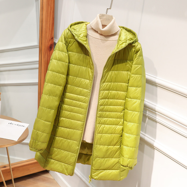 Nord - Chaqueta impermeable con plumón blanco de pato y diseño plegable