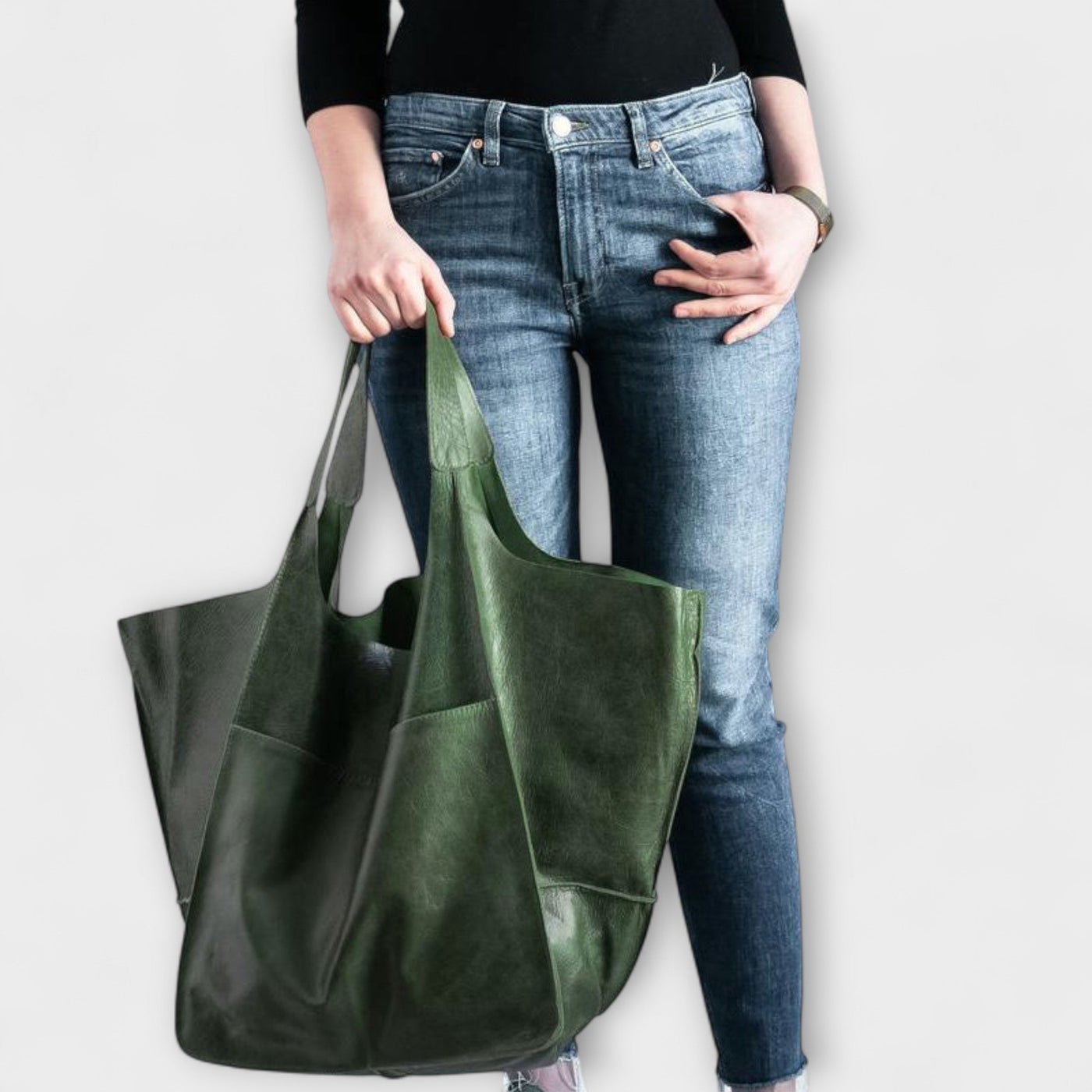 Claudia – Bolsa de cuero vintage