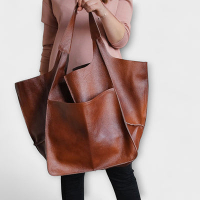 Claudia – Bolsa de cuero vintage