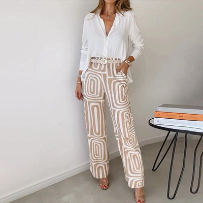 Lena - Conjunto Elegante + Cinturón de Regalo