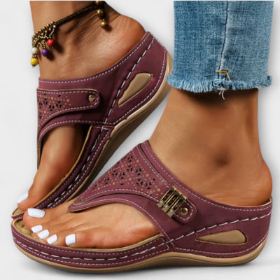 Ilaria – Sandalias de verano tipo Slip-On