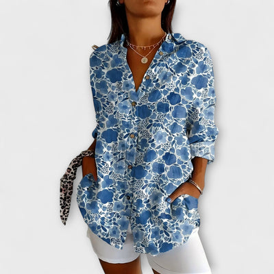 Romina – Blusa con Estampado Floral