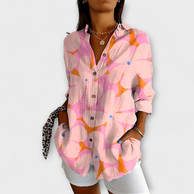 Romina – Blusa con Estampado Floral