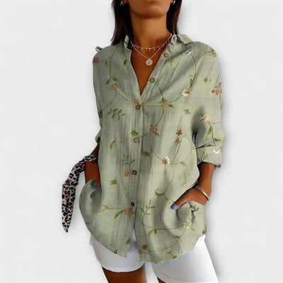 Romina – Blusa con Estampado Floral